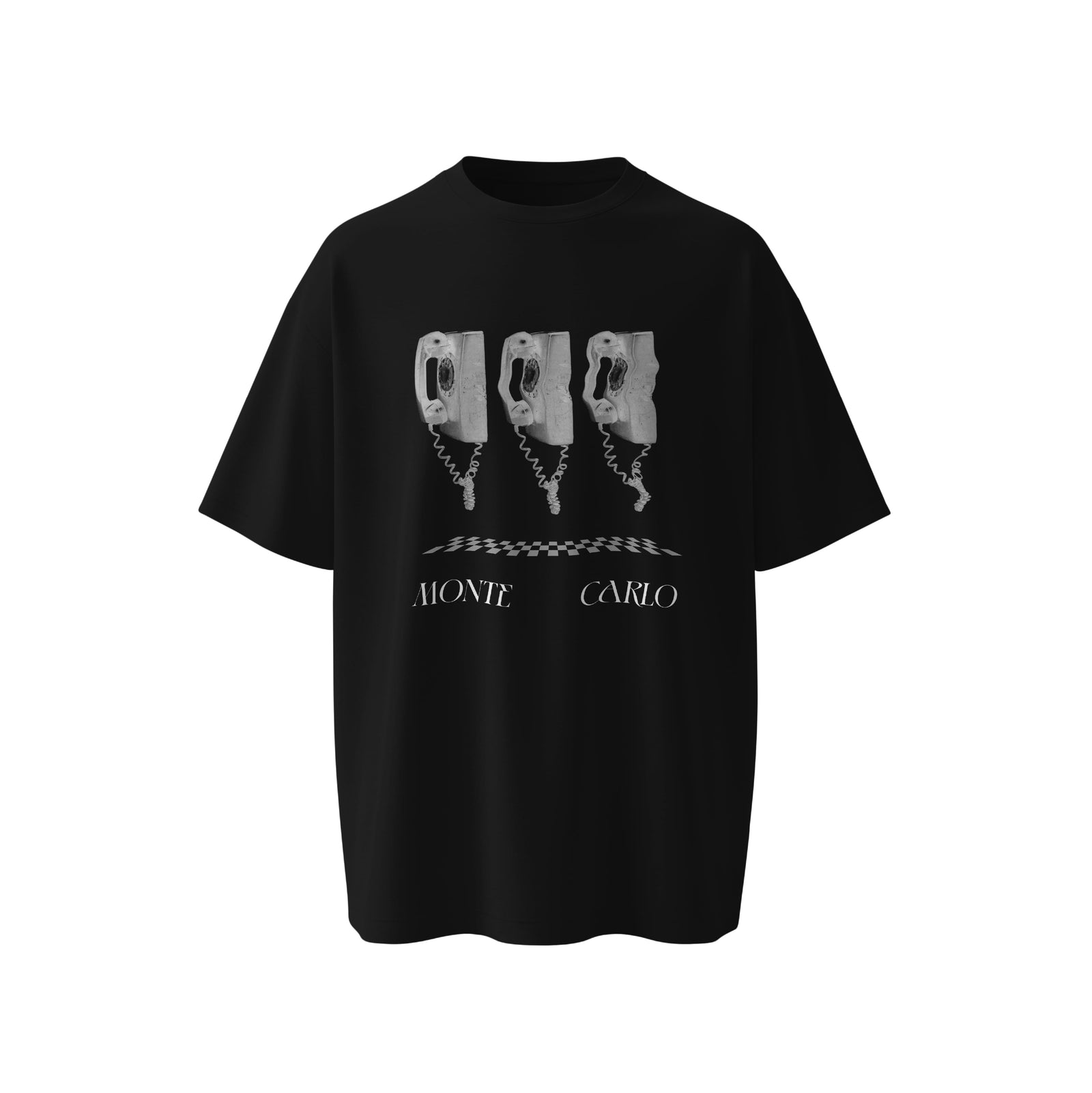 MONTE CARLO — FANTASMA TOUR / HOTLINE TEE Negro