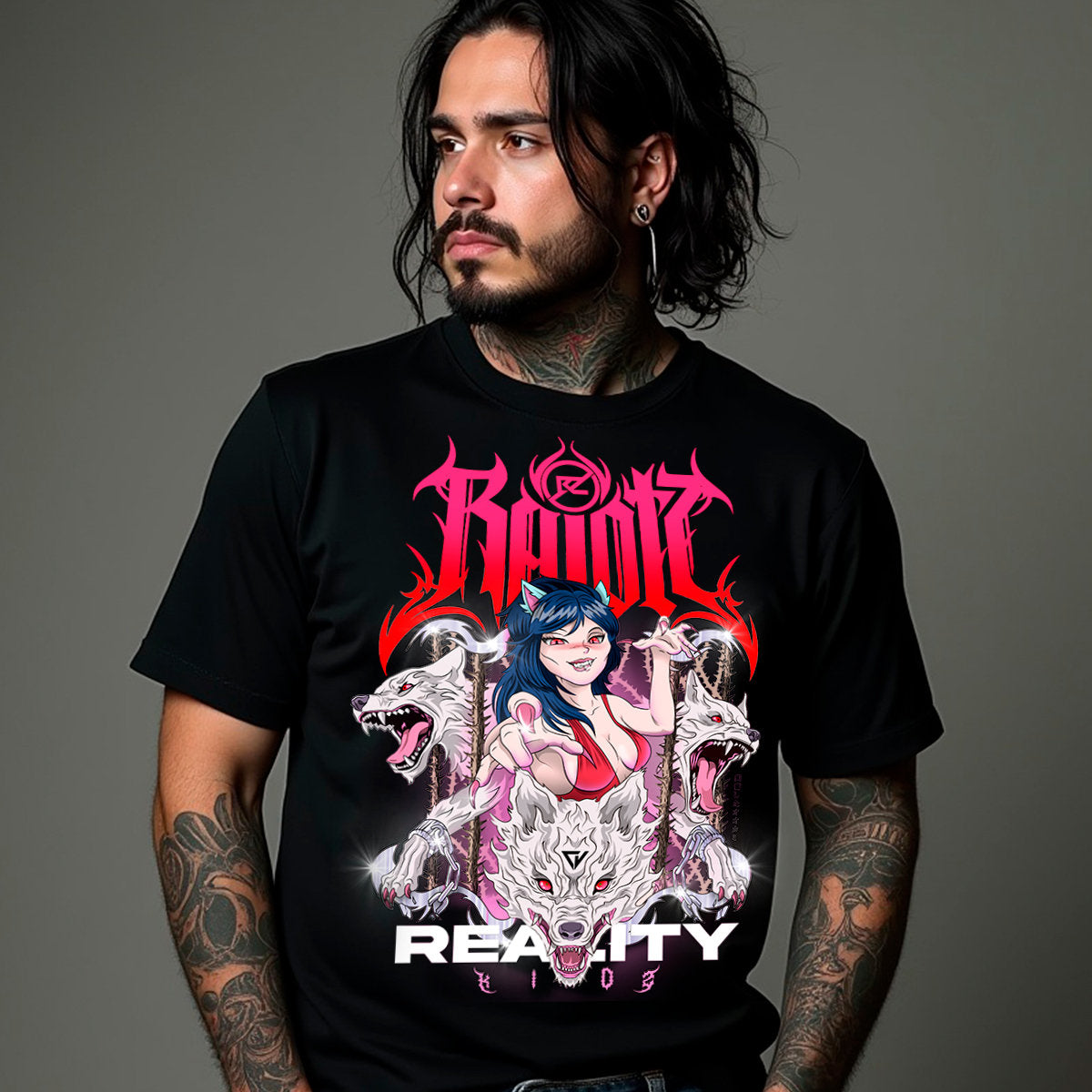 WOLFPACK black shirt