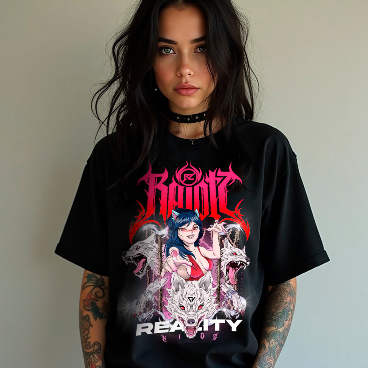 WOLFPACK black shirt